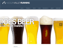 Tablet Screenshot of hudsonvalleyrunning.com